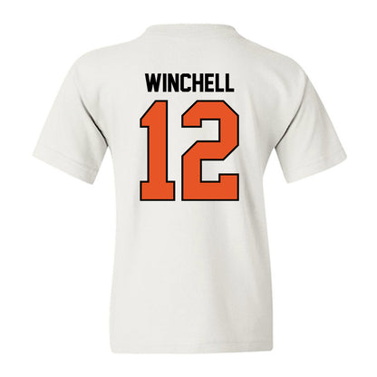 Pacific - NCAA Baseball : Riley Winchell - Classic Shersey Youth T-Shirt-1