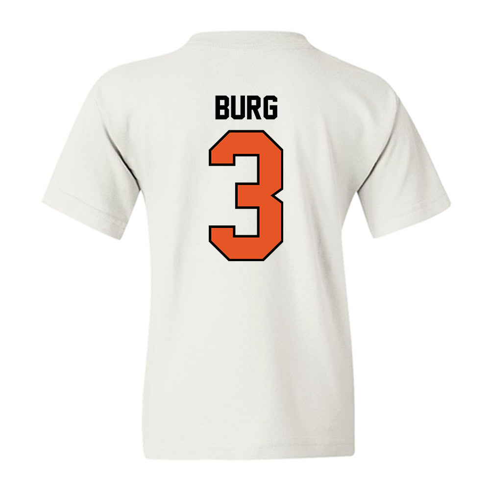 Pacific - NCAA Women's Basketball : Hannah Burg - Classic Shersey Youth T-Shirt-1