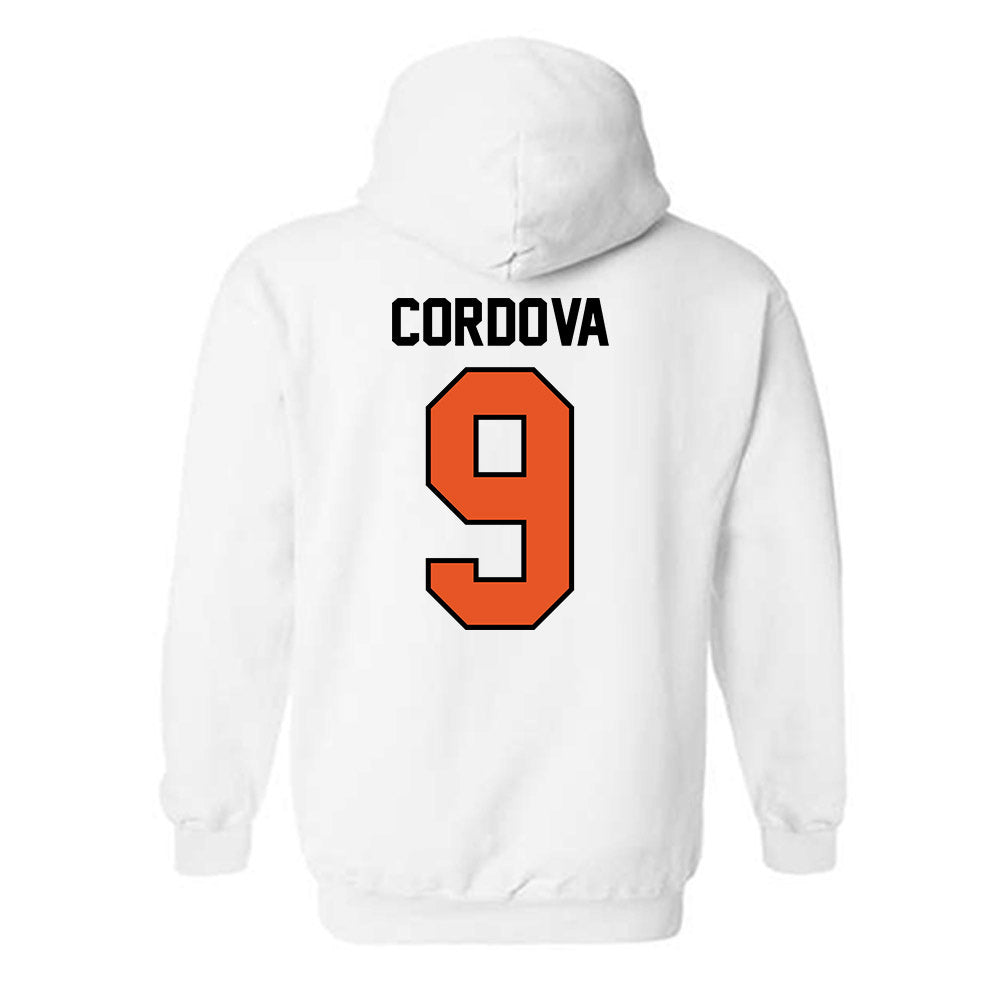 Pacific - NCAA Women's Water Polo : Ariel Cordova - Classic Shersey Hooded Sweatshirt-1