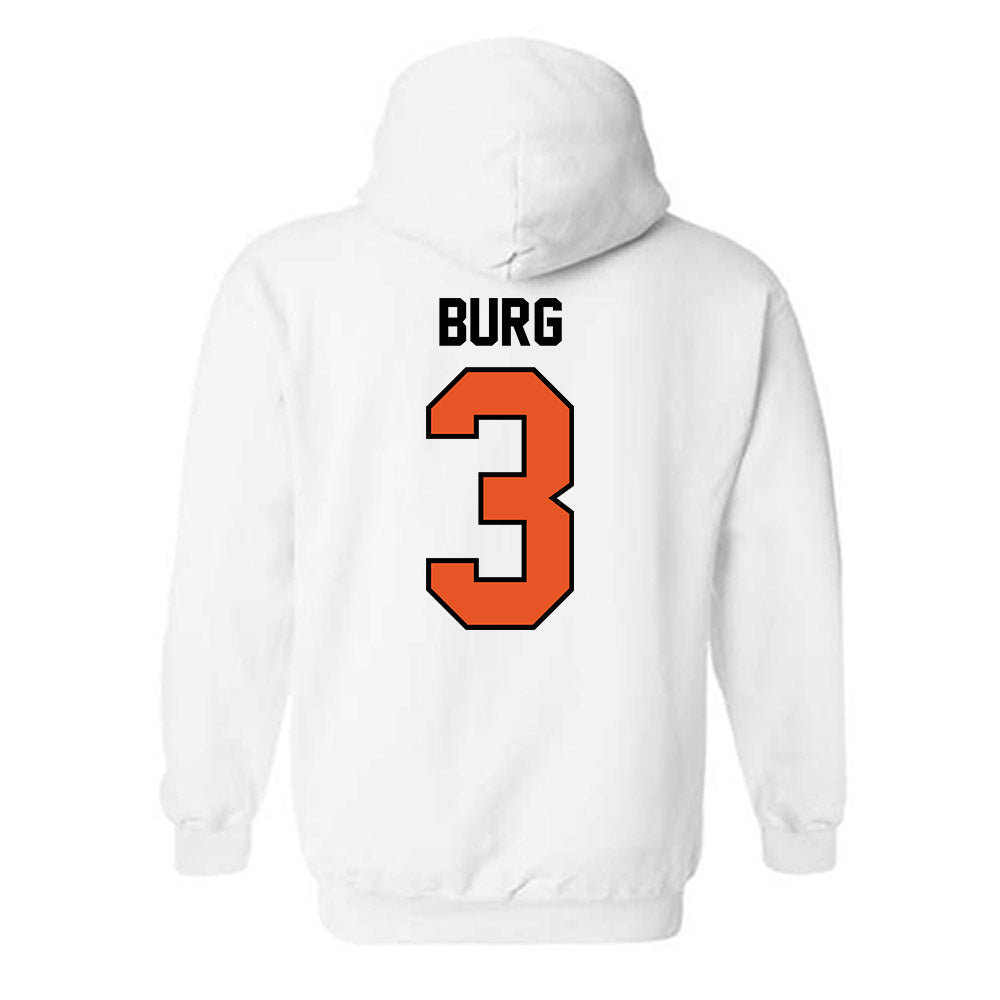Pacific - NCAA Women's Basketball : Hannah Burg - Classic Shersey Hooded Sweatshirt-1