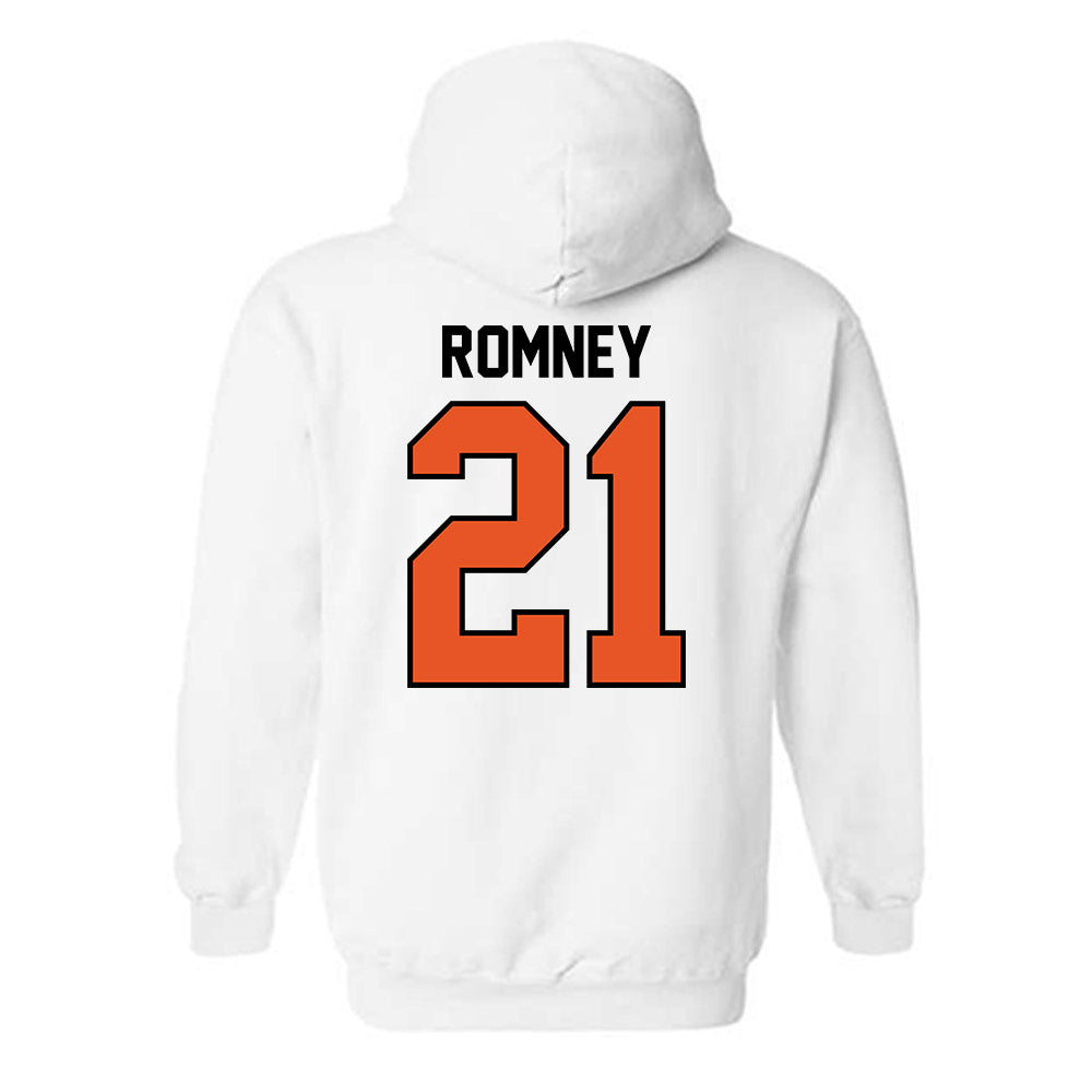 Pacific - NCAA Baseball : Park Romney - Classic Shersey Hooded Sweatshirt-1