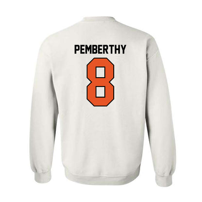 Pacific - NCAA Men's Water Polo : Manuel Pemberthy - Classic Shersey Crewneck Sweatshirt-1