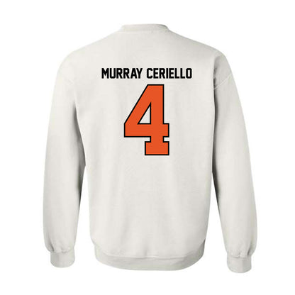 Pacific - NCAA Beach Volleyball : Nadia Murray Ceriello - Classic Shersey Crewneck Sweatshirt-1