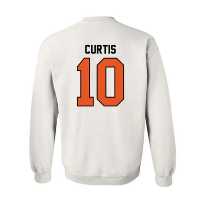 Pacific - NCAA Women's Soccer : Taylor Curtis - Classic Shersey Crewneck Sweatshirt-1