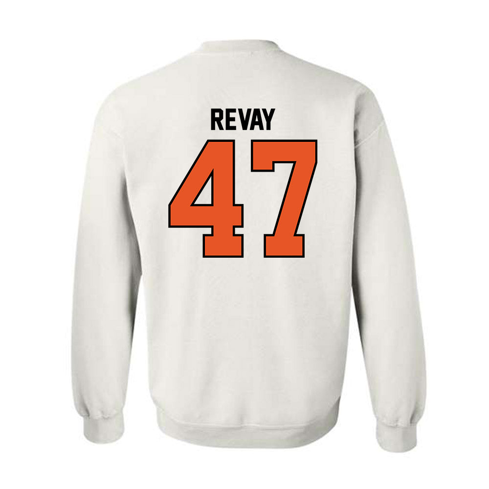 Pacific - NCAA Baseball : Carson Revay - Classic Shersey Crewneck Sweatshirt-1