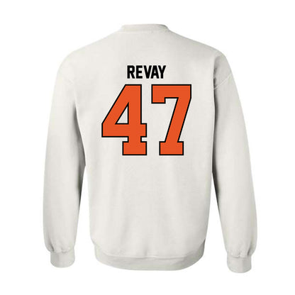Pacific - NCAA Baseball : Carson Revay - Classic Shersey Crewneck Sweatshirt-1