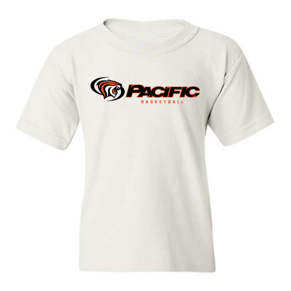 Pacific - NCAA Women's Basketball : Hannah Burg - Classic Shersey Youth T-Shirt-0