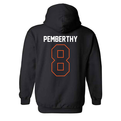Pacific - NCAA Men's Water Polo : Manuel Pemberthy - Classic Shersey Hooded Sweatshirt-1