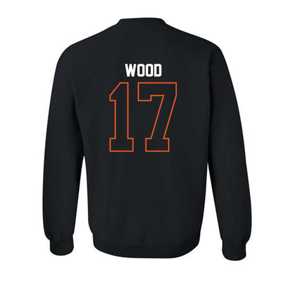 Pacific - NCAA Baseball : Jarryd Wood - Classic Shersey Crewneck Sweatshirt-1