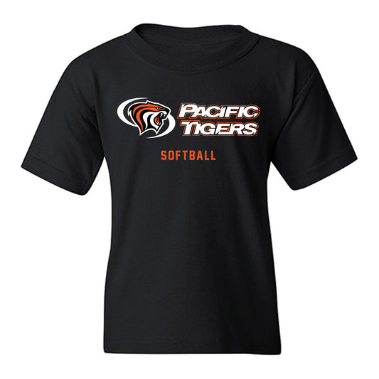 Pacific - NCAA Softball : Amanda Bricker - Classic Shersey Youth T-Shirt-0