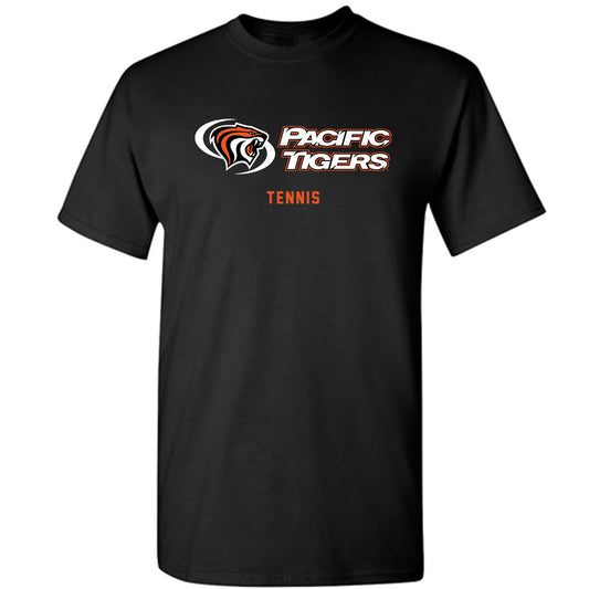 Pacific - NCAA Men's Tennis : Vraj Patel - Classic Shersey T-Shirt-0