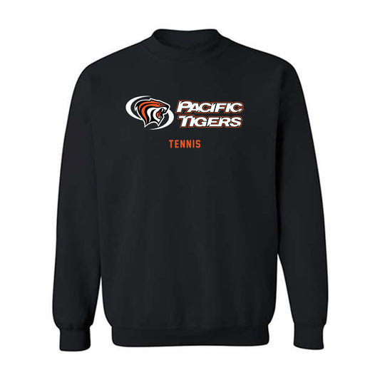 Pacific - NCAA Men's Tennis : Vraj Patel - Classic Shersey Crewneck Sweatshirt-0
