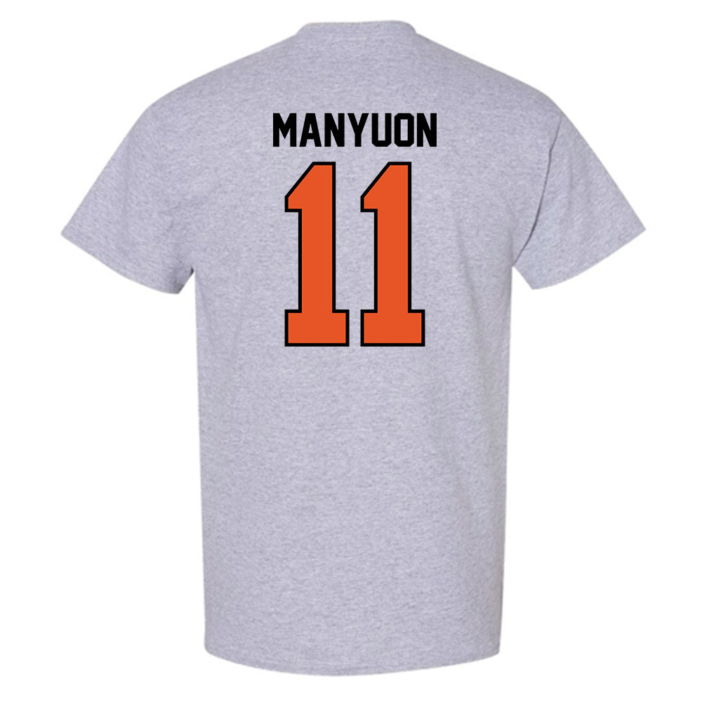 Pacific - NCAA Men's Basketball : Emmanuel Manyuon - Classic Shersey T-Shirt-1