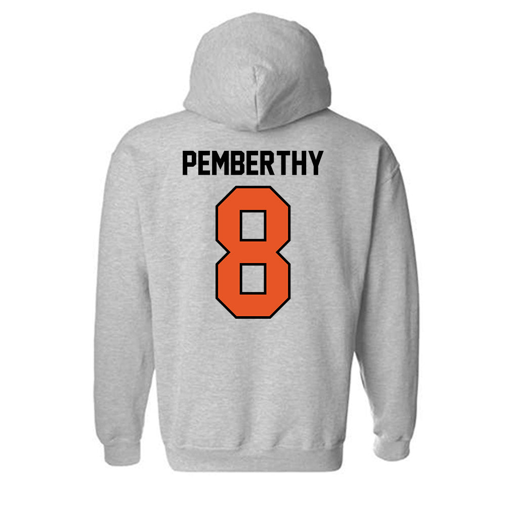 Pacific - NCAA Men's Water Polo : Manuel Pemberthy - Classic Shersey Hooded Sweatshirt-1