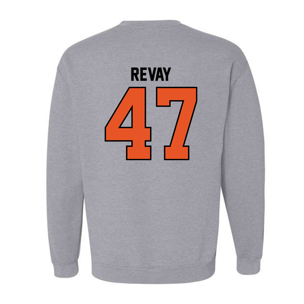 Pacific - NCAA Baseball : Carson Revay - Classic Shersey Crewneck Sweatshirt-1