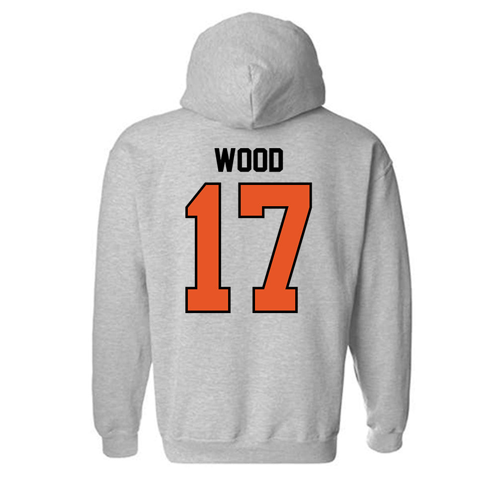 Pacific - NCAA Baseball : Jarryd Wood - Classic Shersey Hooded Sweatshirt-1