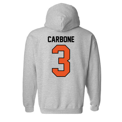 Pacific - NCAA Men's Soccer : Matteo Carbone - Classic Shersey Hooded Sweatshirt-1