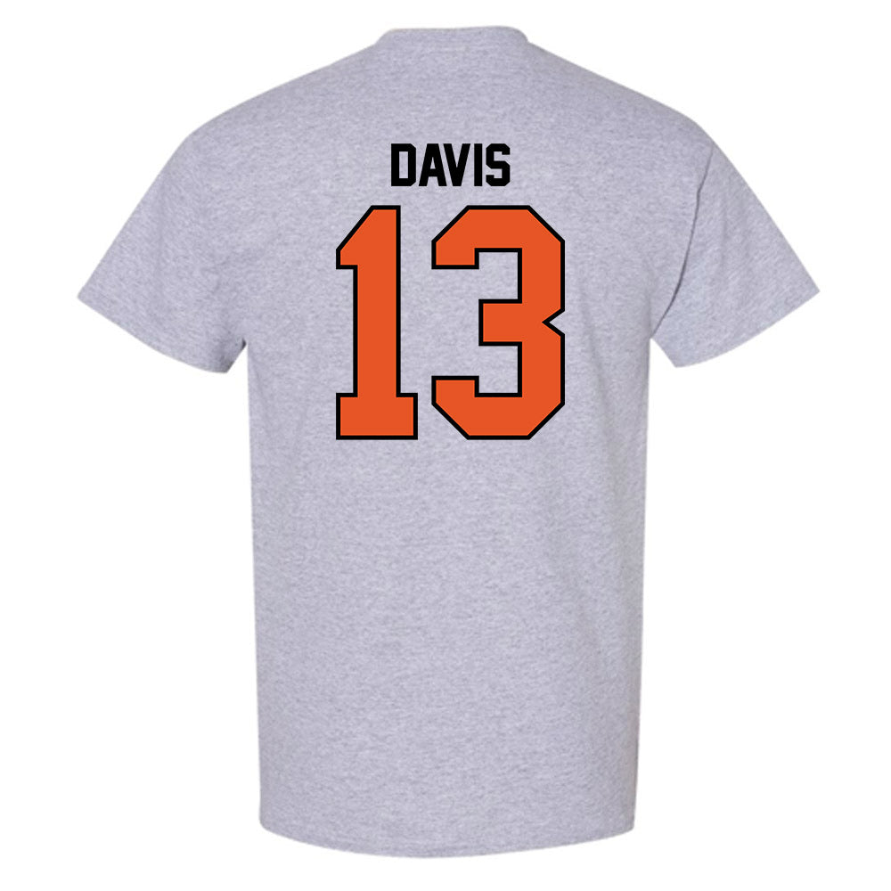 Pacific - NCAA Baseball : Diego Davis - Classic Shersey T-Shirt-1