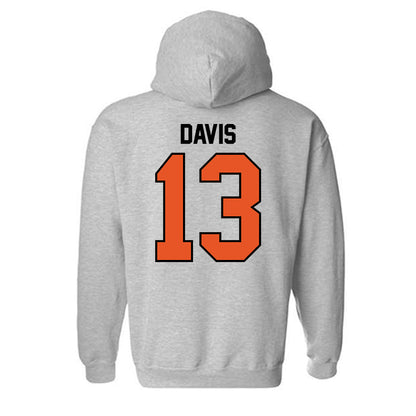 Pacific - NCAA Baseball : Diego Davis - Classic Shersey Hooded Sweatshirt-1