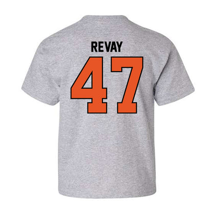 Pacific - NCAA Baseball : Carson Revay - Classic Shersey Youth T-Shirt-1