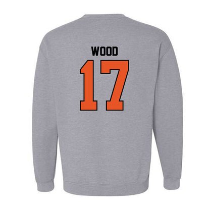 Pacific - NCAA Baseball : Jarryd Wood - Classic Shersey Crewneck Sweatshirt-1