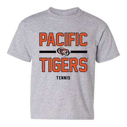 Pacific - NCAA Men's Tennis : Vraj Patel - Classic Shersey Youth T-Shirt-0