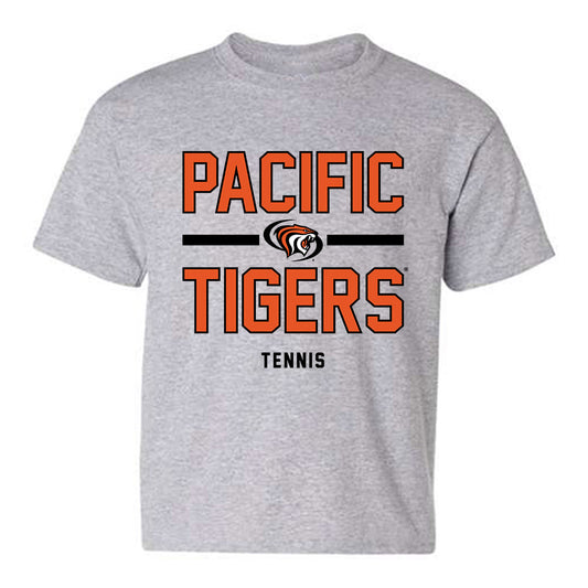 Pacific - NCAA Men's Tennis : Jonty Giesen - Classic Shersey Youth T-Shirt-0