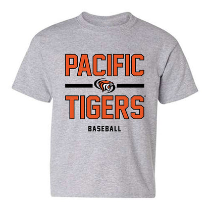 Pacific - NCAA Baseball : Riley Winchell - Classic Shersey Youth T-Shirt-0