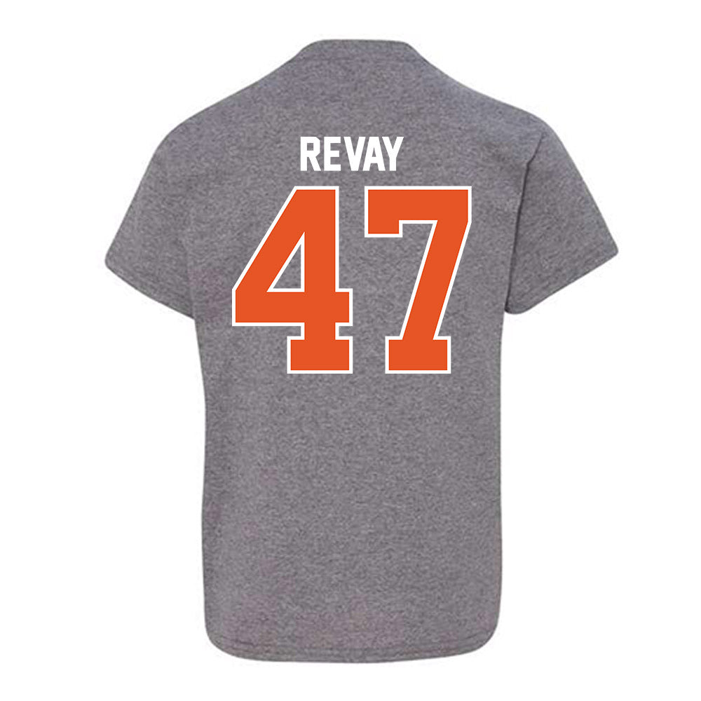 Pacific - NCAA Baseball : Carson Revay - Classic Shersey Youth T-Shirt-1