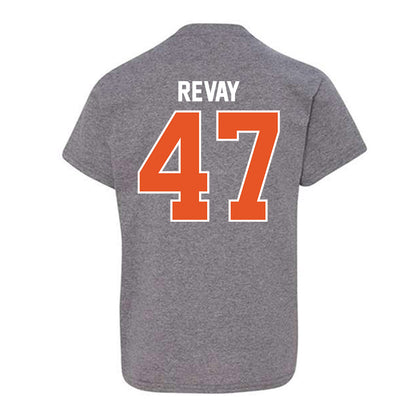 Pacific - NCAA Baseball : Carson Revay - Classic Shersey Youth T-Shirt-1