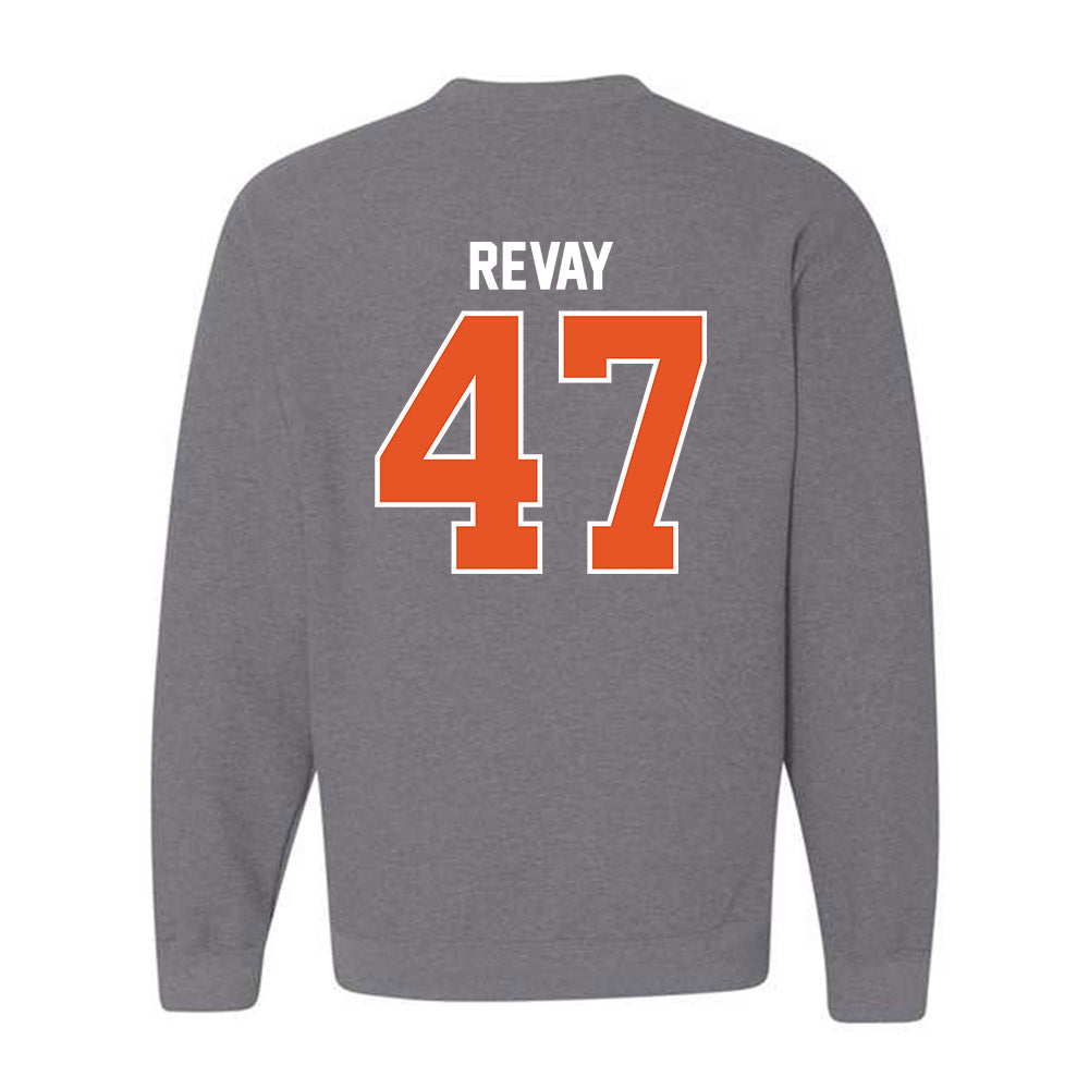 Pacific - NCAA Baseball : Carson Revay - Classic Shersey Crewneck Sweatshirt-1
