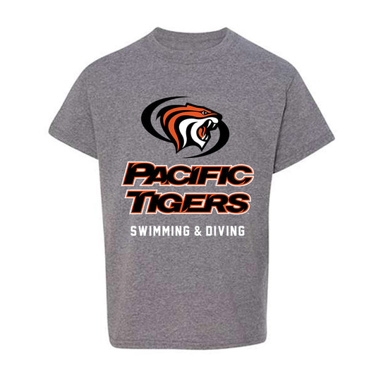Pacific - NCAA Men's Swimming & Diving : Cruz Lopez - Classic Shersey Youth T-Shirt-0