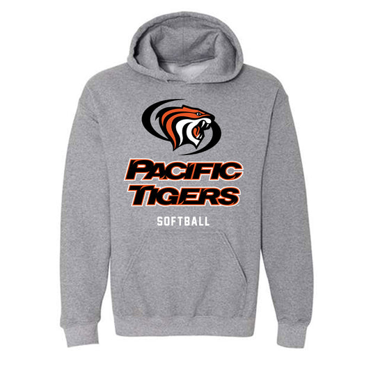 Pacific - NCAA Softball : Alexa Lewis - Classic Shersey Hooded Sweatshirt-0