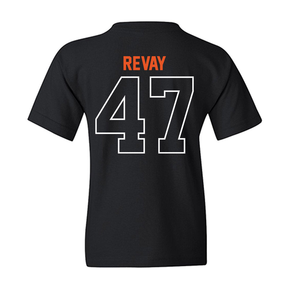 Pacific - NCAA Baseball : Carson Revay - Classic Shersey Youth T-Shirt-1