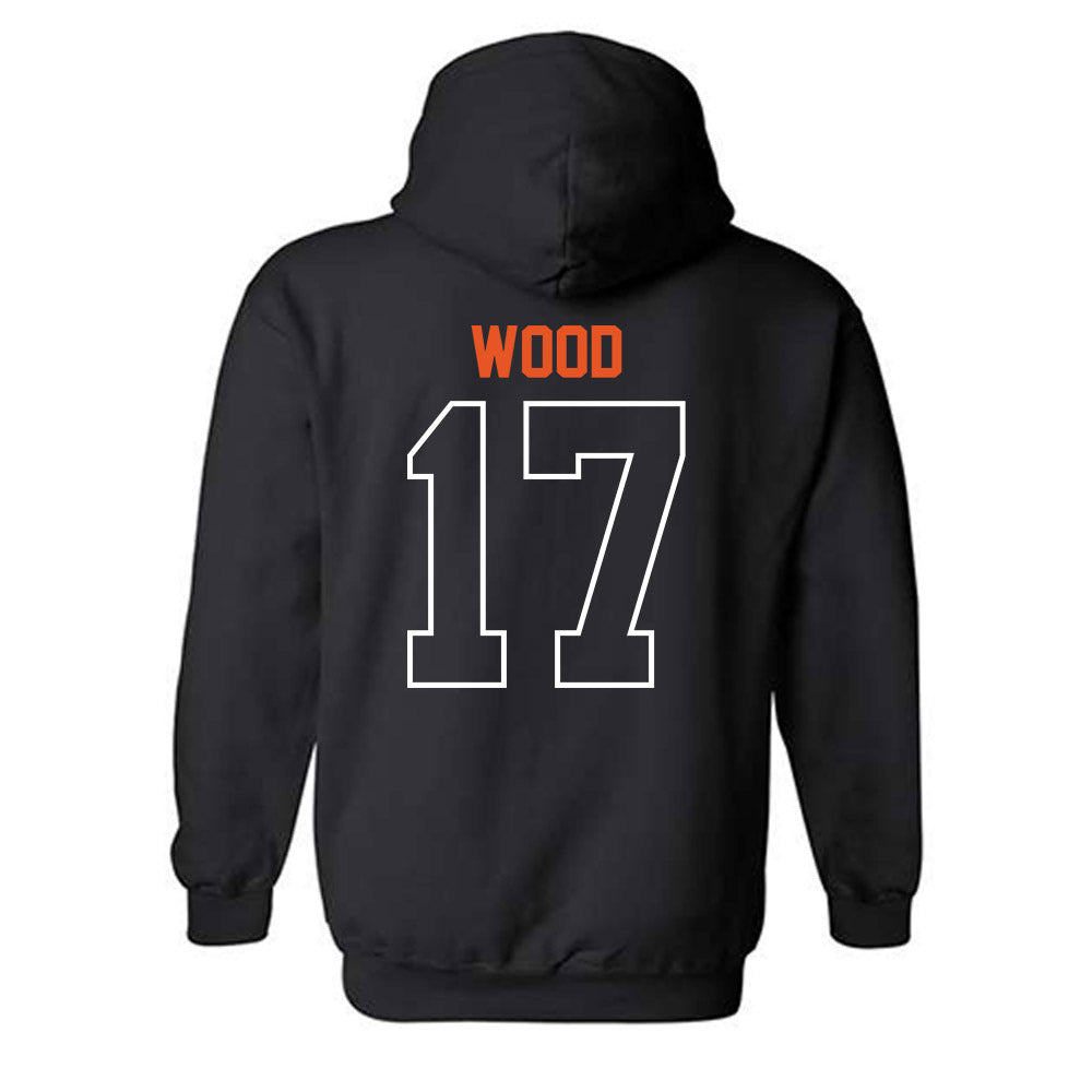 Pacific - NCAA Baseball : Jarryd Wood - Classic Shersey Hooded Sweatshirt-1