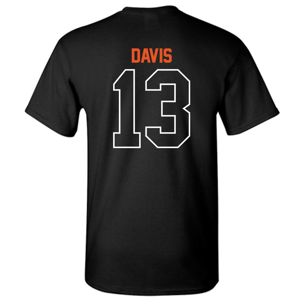 Pacific - NCAA Baseball : Diego Davis - Classic Shersey T-Shirt-1