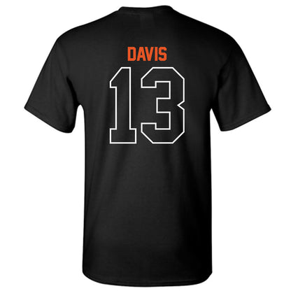 Pacific - NCAA Baseball : Diego Davis - Classic Shersey T-Shirt-1