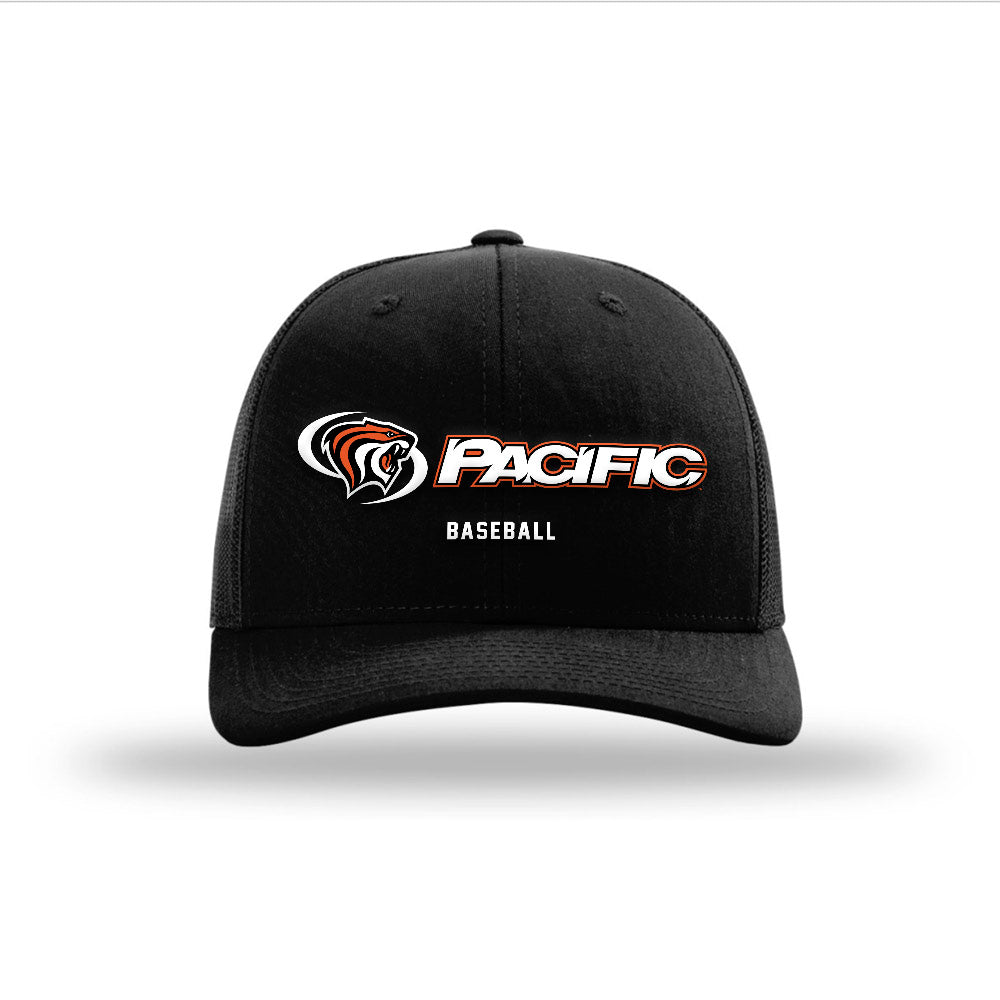 Pacific - NCAA Baseball : Park Romney - Snapback Trucker Hat-0