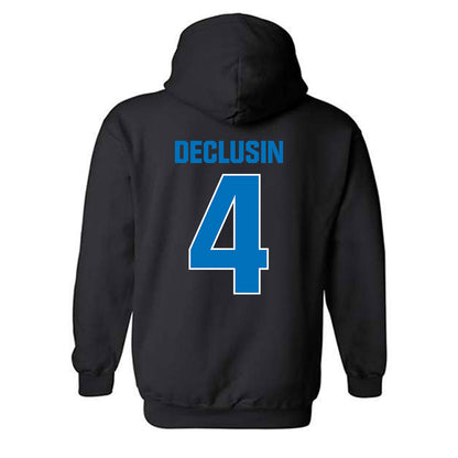 Saint Peter's - NCAA Baseball : Tyler DeClusin - Classic Shersey Hooded Sweatshirt-1
