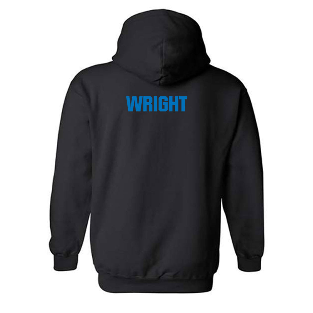 Saint Peter's - NCAA Men's Swimming & Diving : Christian Wright - Classic Shersey Hooded Sweatshirt-1