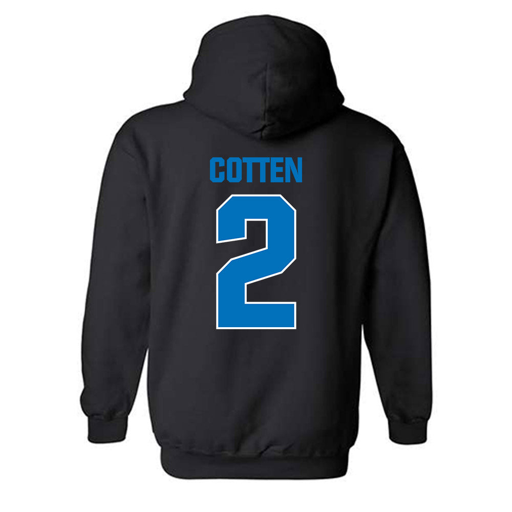 Saint Peter's - NCAA Women's Basketball : Iyanna Cotten - Classic Shersey Hooded Sweatshirt-1