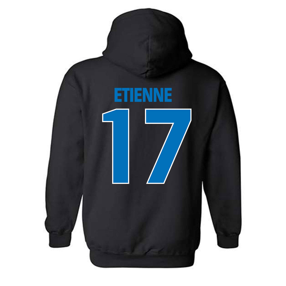 Saint Peter's - NCAA Men's Soccer : Omre Etienne - Classic Shersey Hooded Sweatshirt-1