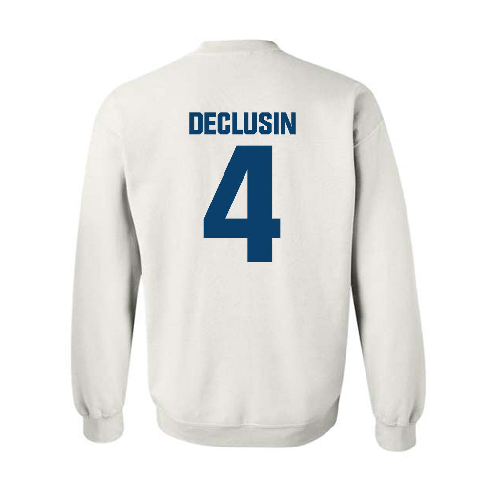 Saint Peter's - NCAA Baseball : Tyler DeClusin - Classic Shersey Crewneck Sweatshirt-1