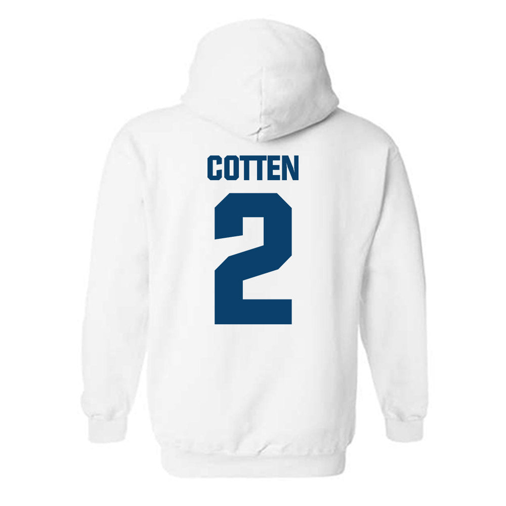Saint Peter's - NCAA Women's Basketball : Iyanna Cotten - Classic Shersey Hooded Sweatshirt-1