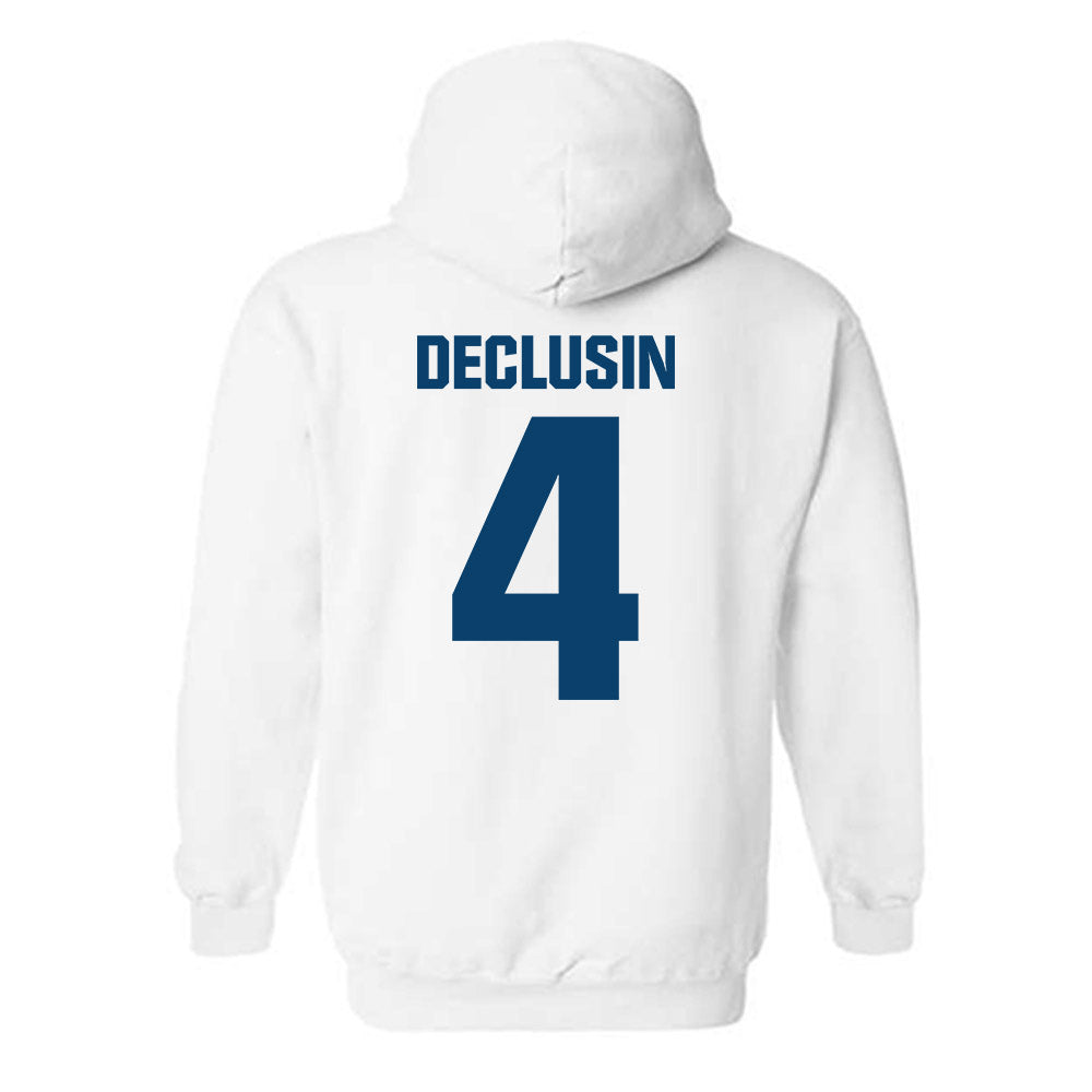 Saint Peter's - NCAA Baseball : Tyler DeClusin - Classic Shersey Hooded Sweatshirt-1