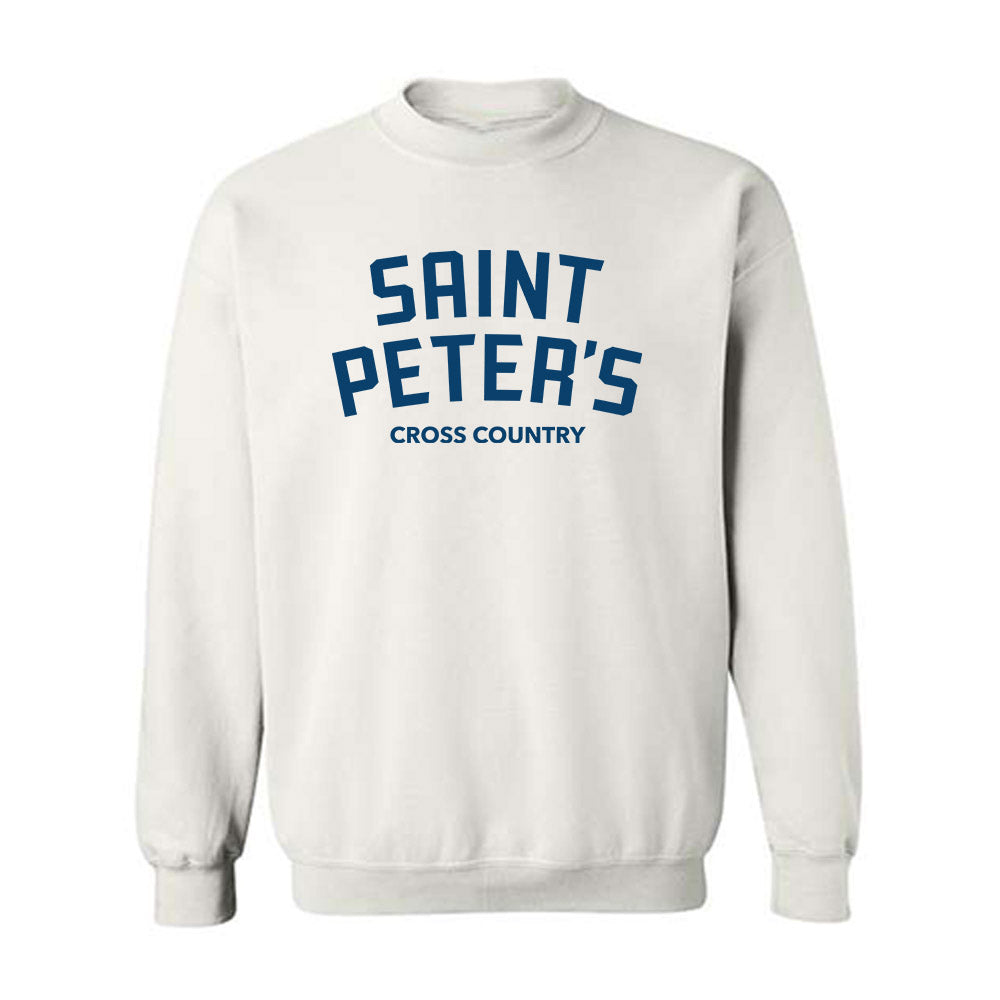 Saint Peter's - NCAA Women's Cross Country : Omaria Serrano - Classic Shersey Crewneck Sweatshirt-0