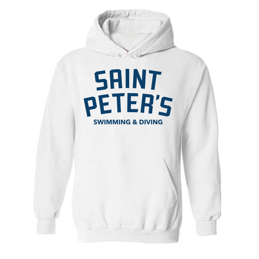 Saint Peter's - NCAA Women's Swimming & Diving : Audrey Franco - Classic Shersey Hooded Sweatshirt-0