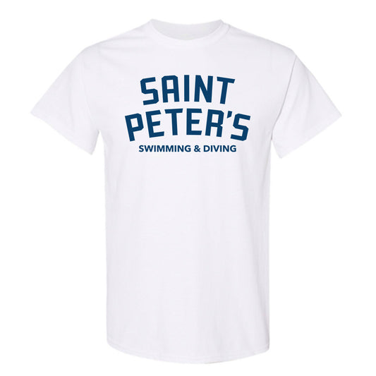 Saint Peter's - NCAA Men's Swimming & Diving : Emerson Tofel - Classic Shersey T-Shirt-0