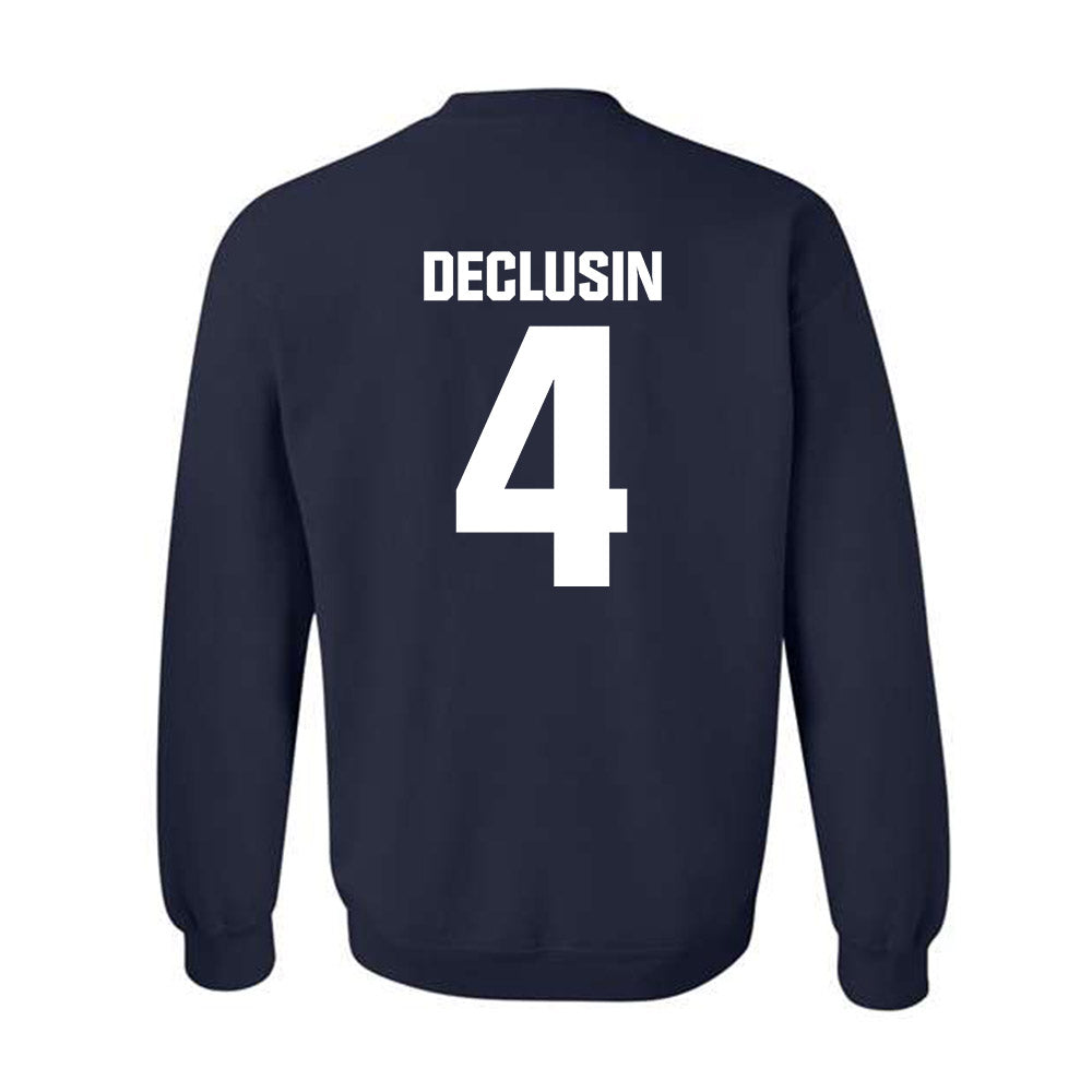 Saint Peter's - NCAA Baseball : Tyler DeClusin - Classic Shersey Crewneck Sweatshirt-1