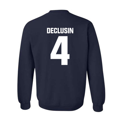 Saint Peter's - NCAA Baseball : Tyler DeClusin - Classic Shersey Crewneck Sweatshirt-1